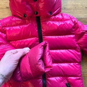 Moncler long down jacket